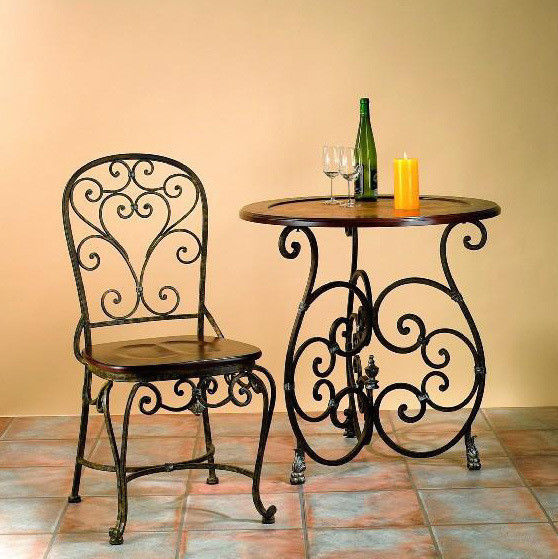 Комплект садовой мебели кованый 4-2015 - 1627 бел.руб. (стол + 4 стула)