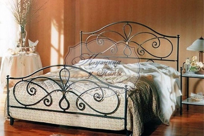 Кованая кровать 2001-77 - 1220 руб. в размере 160х200
