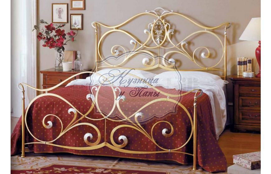 Кованая кровать 2001-72 - 2100 руб. в размере 160х200