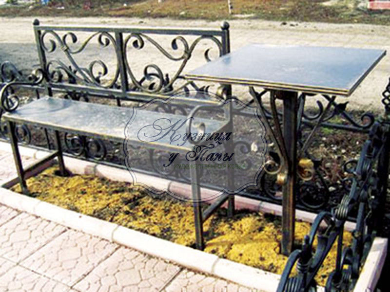 Скамейка на могилу К-115 - 200 руб.