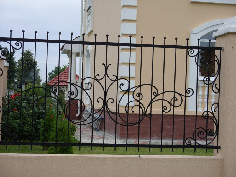 Кованый забор 2002-117 - 237 руб./кв.м