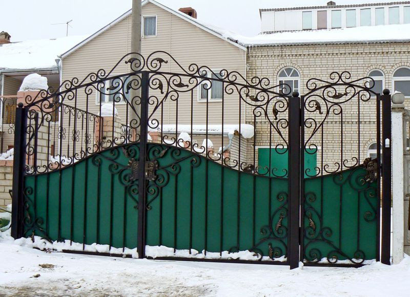 Кованые ворота 1-02032 - 361 руб./кв.м