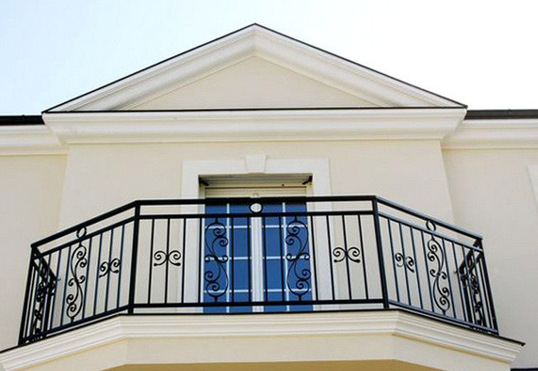 Кованые балконные перила 1-03016 - 233 руб. за м.кв.