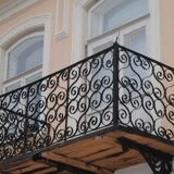 Кованые балконные перила 1-03025 - 293 руб. за м.кв.