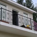 Кованые балконные перила 1-03001 - 251 руб. за м.кв.