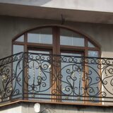 Кованые балконные перила 1-03053 - 323 руб. за м.кв.