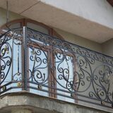 Кованые балконные перила 1-03052 - 323 руб. за м.кв.