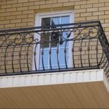Кованые балконные перила 1-03040 - 306 руб. за м.кв.