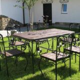Комплект садовой мебели кованый 4-2014 - 1390 бел.руб. (стол + 4 стула)