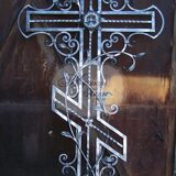 Кованый крест на могилу К-339 - 682 руб.