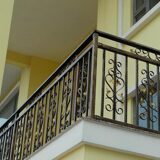 Кованые балконные перила 1-03015 - 233 руб. за м.кв.