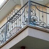 Кованые балконные перила 1-03008 - 260 руб. за м.кв.