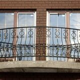 Кованые балконные перила 1-03060 - 348 руб. за м.кв.